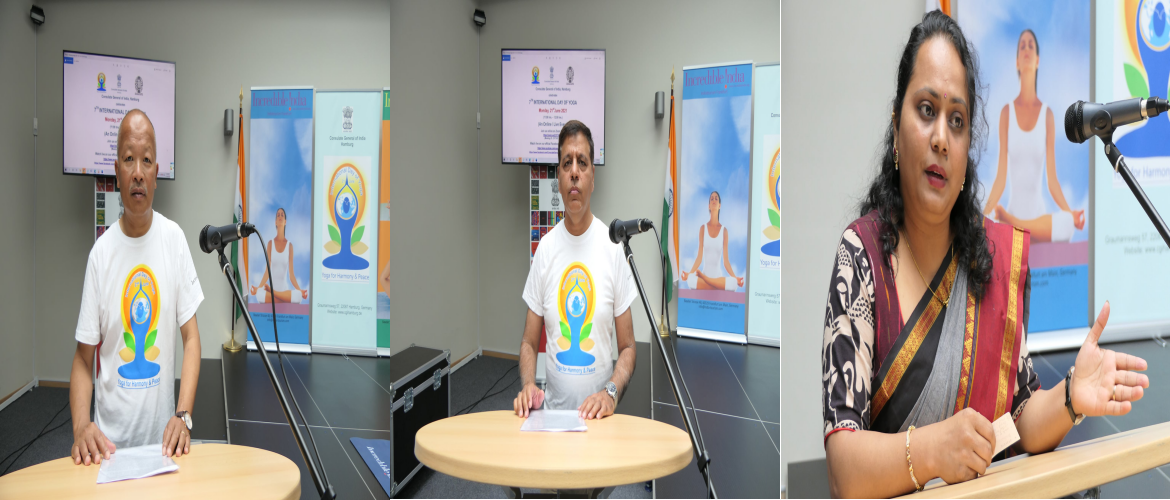  Celebration of International Day of Yoga at the Consulate (June 21, 2021)

